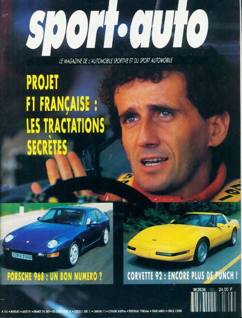 Sport-auto n°355 : Projet F1 française - Collectif - Livre