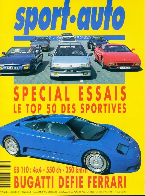 Sport-auto n°357 : Spécial essais. Le top 50 des sportives - Collectif - Livre