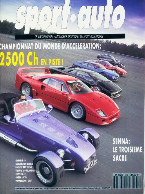Sport-auto n°358 : Championnat du monde d'accélération - Collectif - Livre