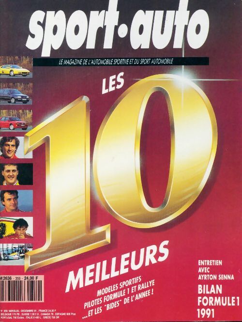 Sport-auto n°359 : Les 10 meilleurs - Collectif - Livre
