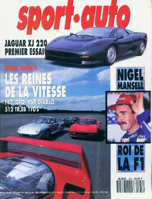 Sport-auto n°368 : Les reines de la vitesses - Collectif - Livre