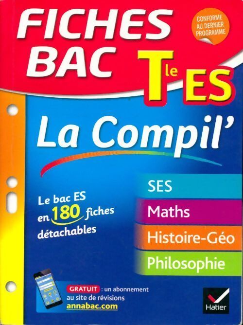 La compil' Terminale ES - Elisabeth Brisson - Livre