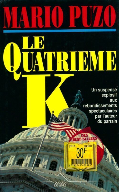 Le quatrième K - Mario Puzo - Livre