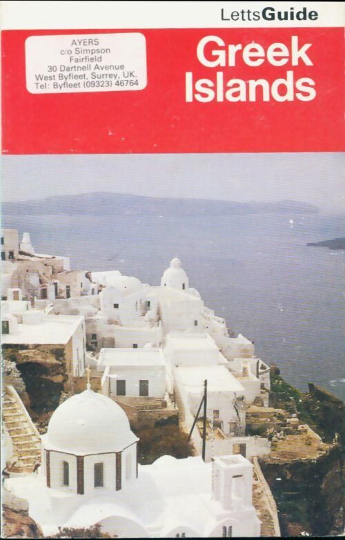 Greek islands - Robin Mead - Livre
