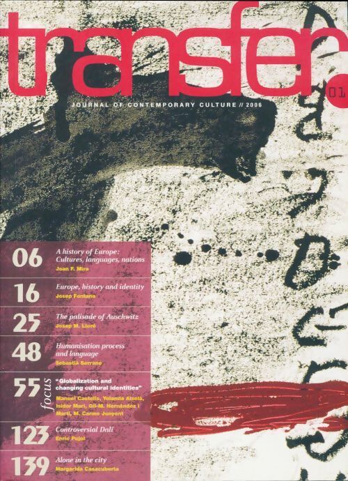 Transfer n°1 - Collectif - Livre