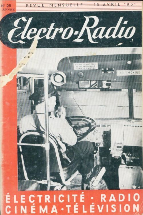 Electro-radio n°25 3e année - Collectif - Livre