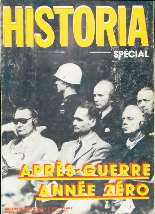 Historia spécial n°468 : Après-guerre - année zéro - Collectif - Livre