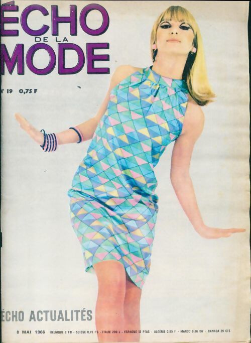 Echo de la mode - écho actualités 1966 n°19 - Collectif - Livre
