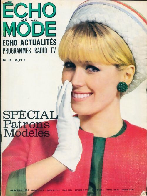 Echo de la mode - écho actualités 1966 n°12 - Collectif - Livre