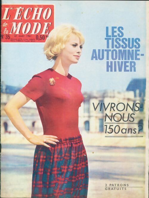 L'écho de la mode 1961 n°35 - Collectif - Livre