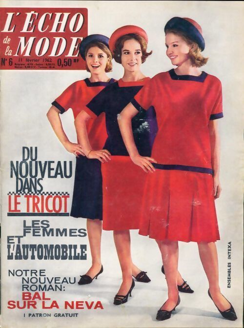 L'écho de la mode 1962 n°6 - Collectif - Livre