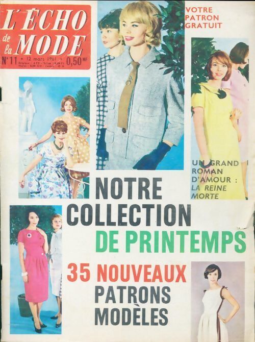 L'écho de la mode 1961 n°11 - Collectif - Livre