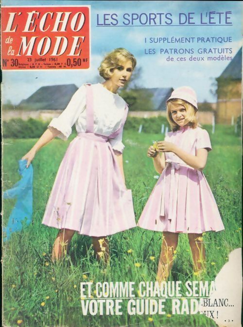 L'écho de la mode 1961 n°30 - Collectif - Livre