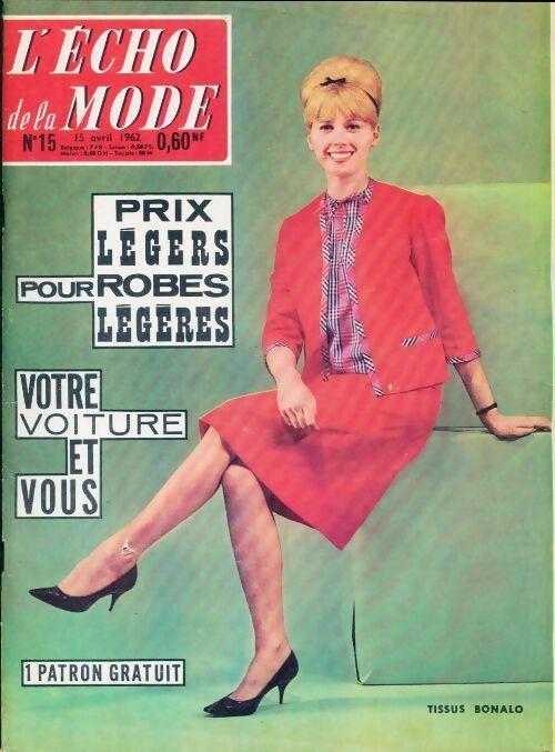 L'écho de la mode 1962 n°15 - Collectif - Livre