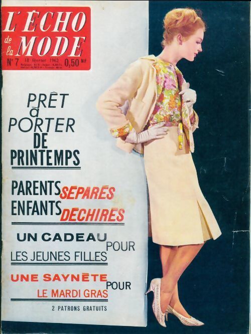 L'écho de la mode 1962 n°7 - Collectif - Livre