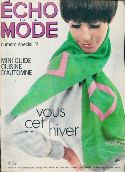 L'écho de la mode 1966 n°37 - Collectif - Livre