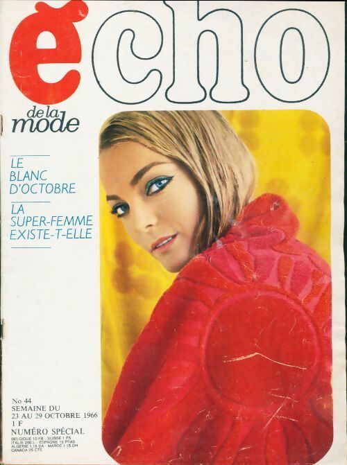 L'écho de la mode 1966 n°44 - Collectif - Livre