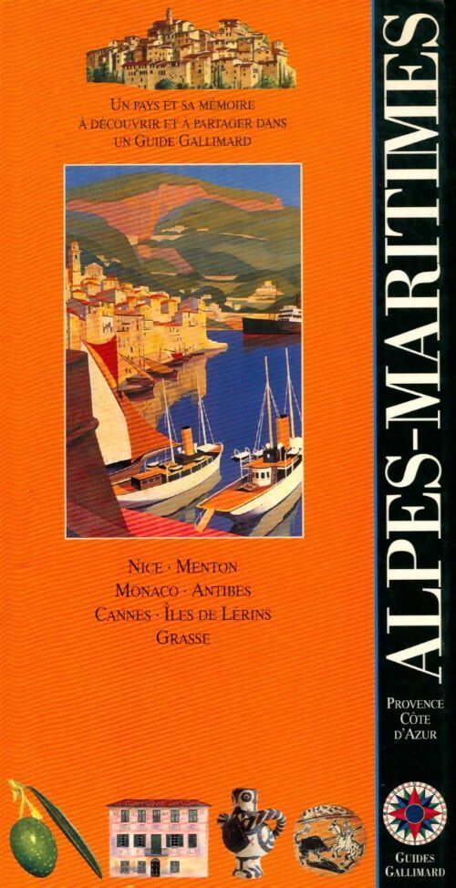 Alpes-Maritimes 1994 - Guide Gallimard - Livre