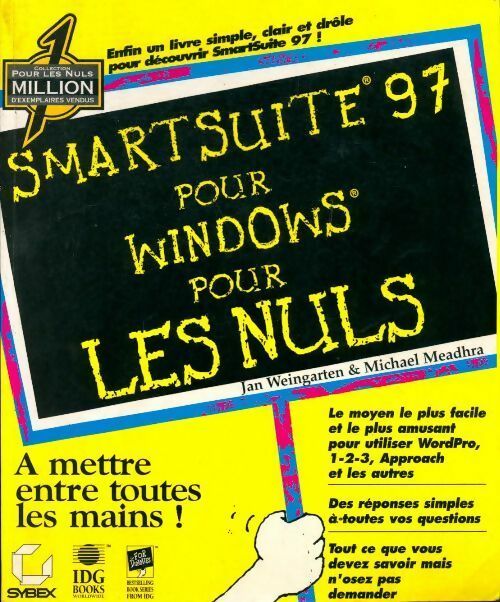 Smartsuite 97 pour windows pour les nuls - Jan Weingarten - Livre
