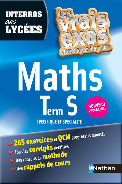 Interros des lycées maths term s - Bénédicte Bourgeois - Livre