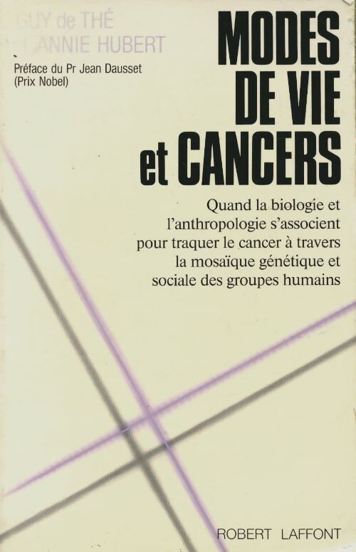Modes de vie et cancers - Annie Hubert - Livre