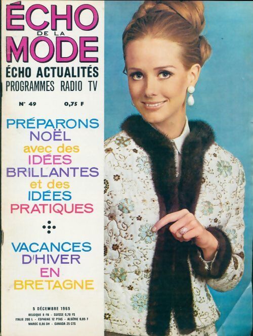 Echo de la mode - éco actualités 1965 n°49 - Collectif - Livre