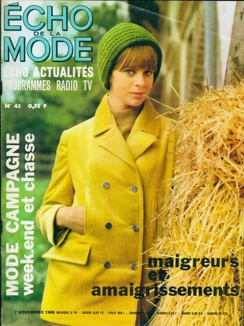 Echo de la mode - éco actualités 1965 n°45 - Collectif - Livre