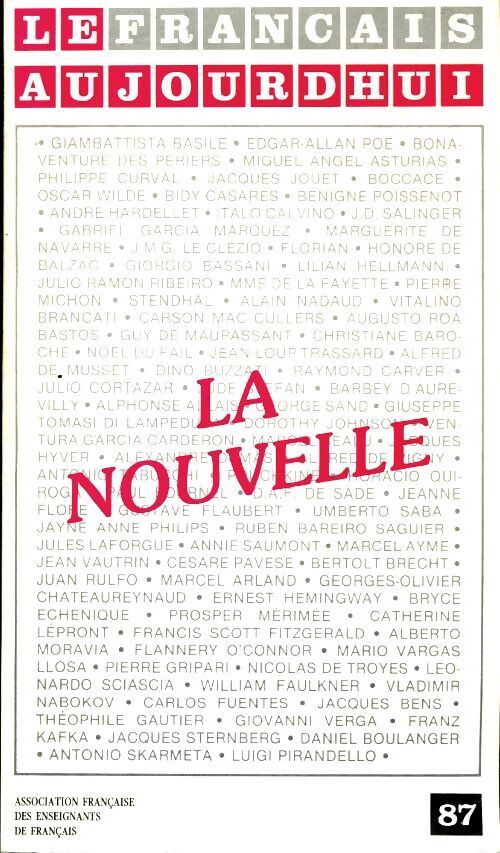 Le français aujourd'hui n°87 - Collectif - Livre
