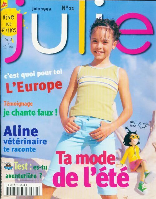 Julie n°11: Ta mode de l'été - Collectif - Livre