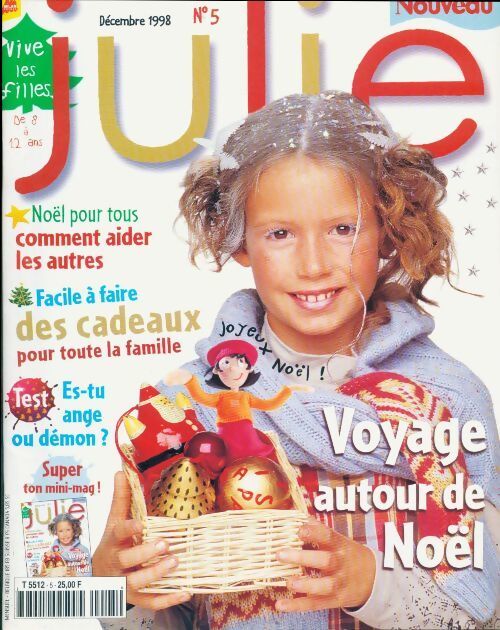 Julie n°5 : Voyage autour de Noël - Collectif - Livre