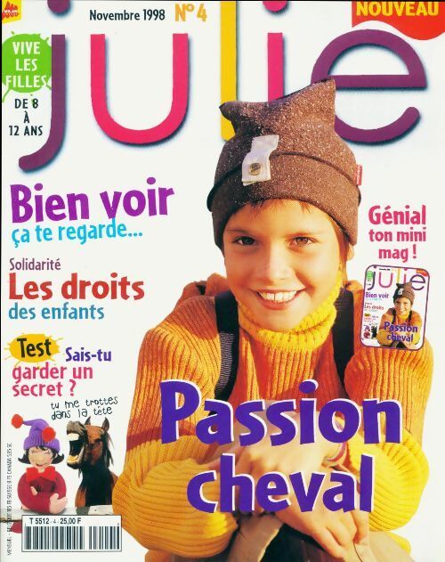 Julie n°4 : Passion cheval - Collectif - Livre