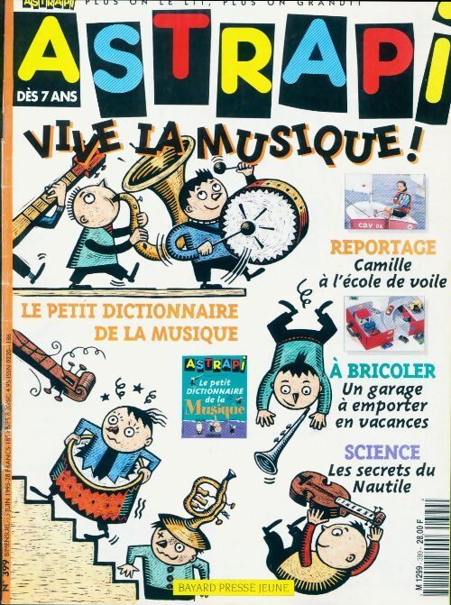Astrapi n°399 : Vive la musique ! - Collectif - Livre