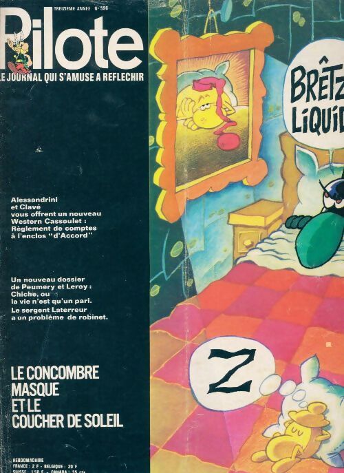 Pilote n°596 : Le concombre masqué et le coucher de soleil - Collectif - Livre