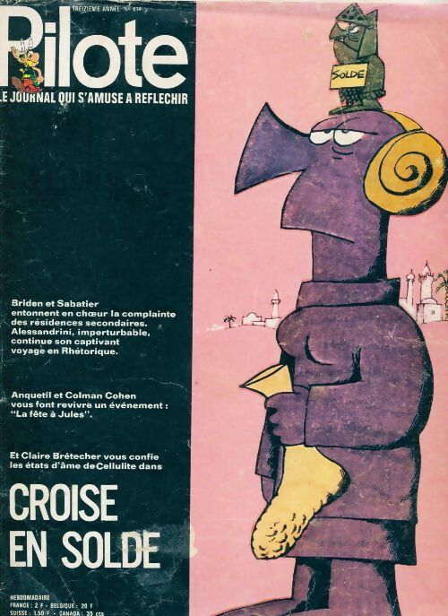 Pilote n°614 : Croise en solde - Collectif - Livre