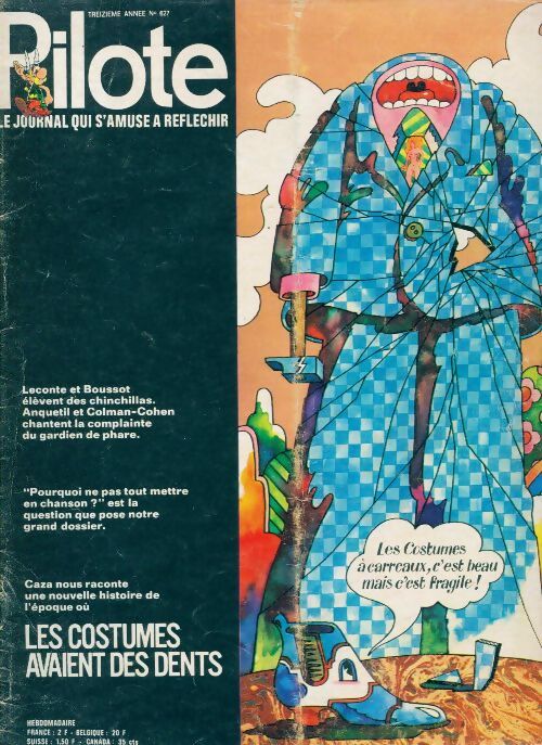 Pilote n°627 : Les costumes avaient des dents - Collectif - Livre