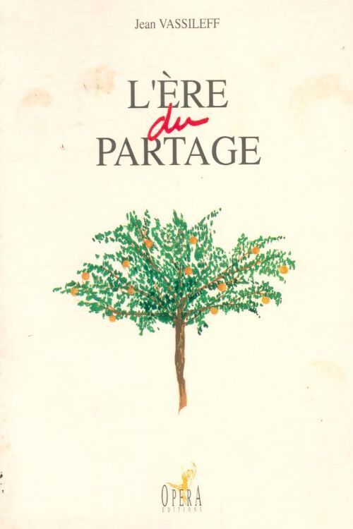 L'ère du partage - Jean Vassileff - Livre