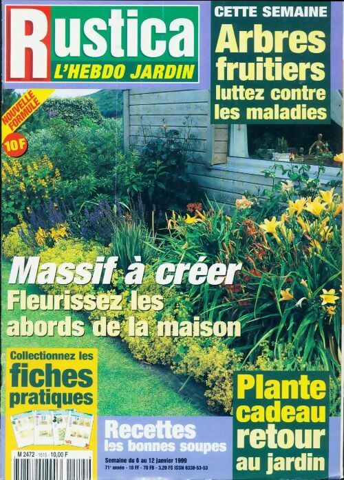 Rustica n°1515 : Massif à créer - Collectif - Livre