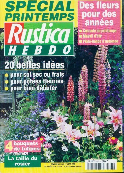 Rustica n°1472 : 20 belles idées - Collectif - Livre