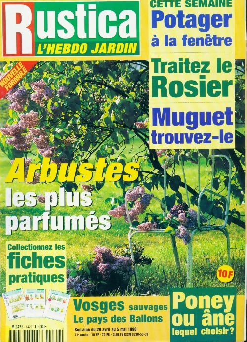 Rustica n°1479 : Arbustes les plus parfumés - Collectif - Livre