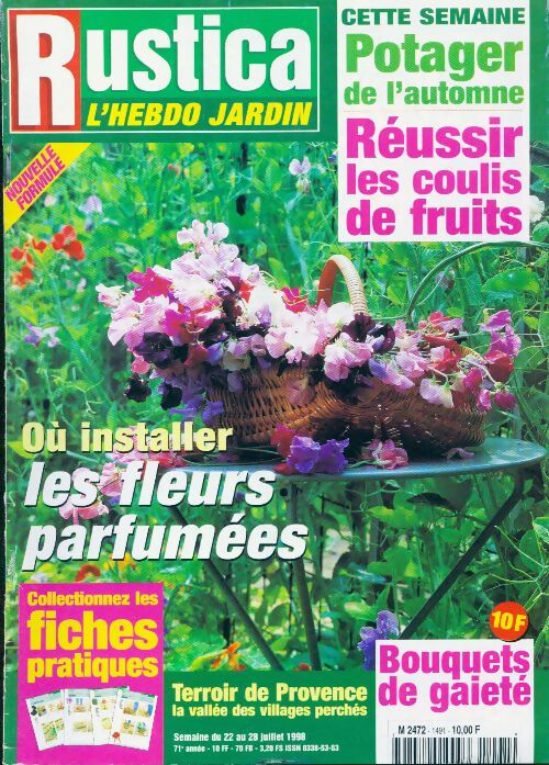 Rustica n°1491 : Où installer les fleurs parfumées - Collectif - Livre