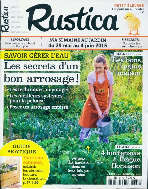 Rustica n°2370 : Les secrets d'un bon arrosage ! - Collectif - Livre