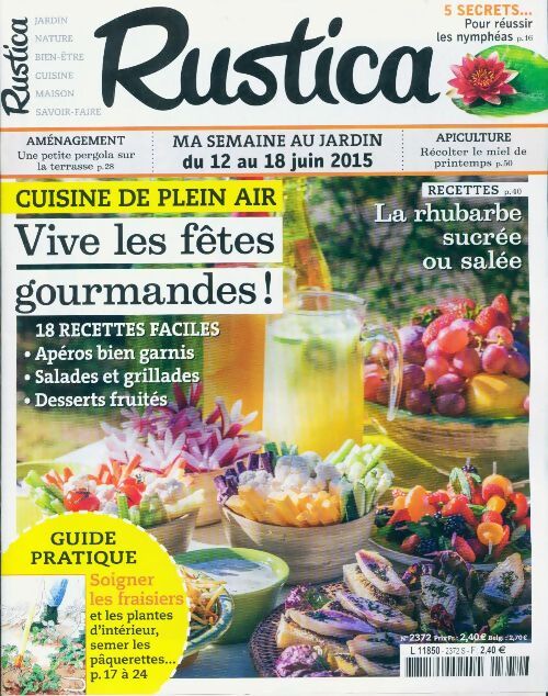 Rustica n°2372 : Vive les fêtes gourmandes ! - Collectif - Livre