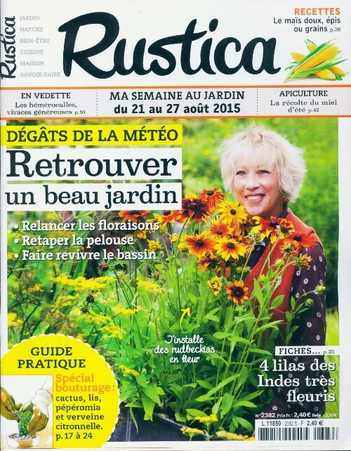Rustica n°2382 : Retrouver un beau jardin - Collectif - Livre