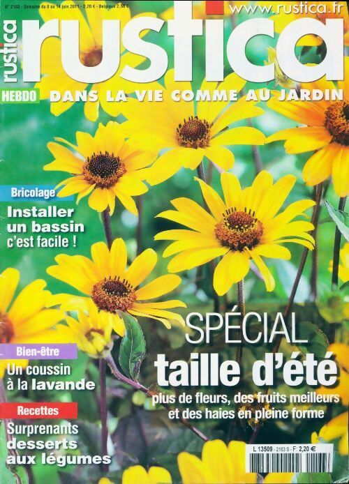 Rustica n°2163 : Spécial taille d'été - Collectif - Livre