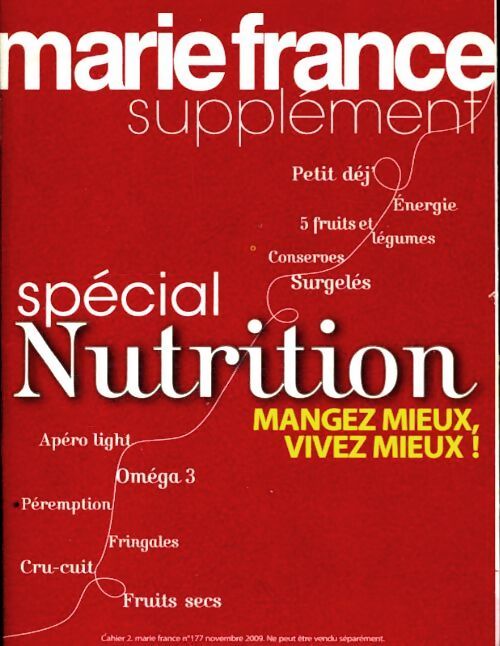 Spécial nutrition - Collectif - Livre