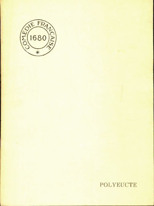 Polyeucte - Pierre Corneille - Livre