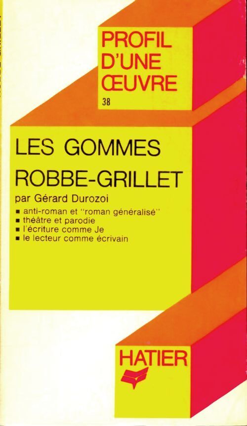 Les gommes - Alain Robbe-Grillet - Livre