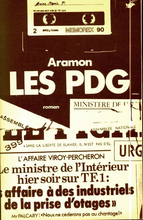 Les P. D. G - Aramon - Livre