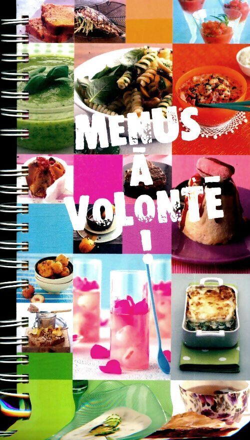 Menus à volonté - Collectif - Livre
