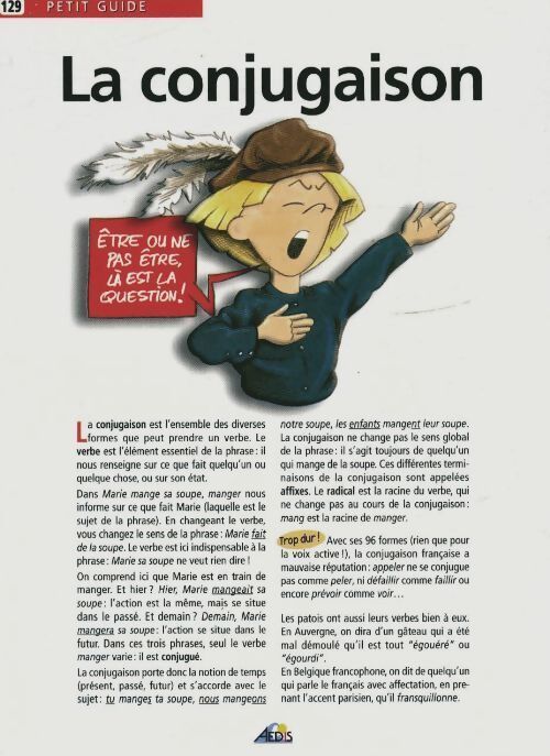 La conjugaison - Nathalie Audard - Livre